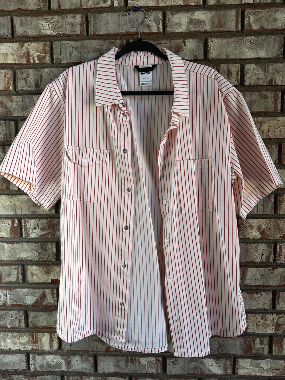 Nike SB Dri Fit Button Down Shirt Size L